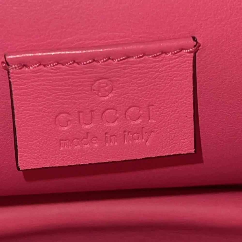 LIKE NEW GUCCI DIONYSUS SMALL SUEDE PINK SHOULDER CROSS BODY SNAKE HEAD CLOSURE - Picture 15 of 16